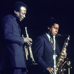 Miles Davis and Wayne Shorter at the Greek Theatre, Jazz 68